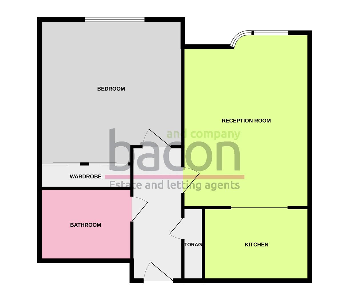 Floor Plan | Flat - Retirement | Gratwicke Road, Worthing, BN11 | To Let